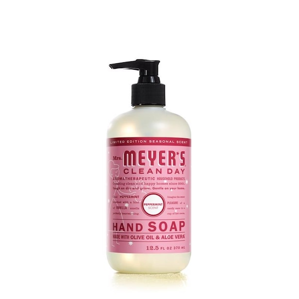 Mrs. Meyers Clean Day Mrs. Meyer's Clean Day Organic Peppermint Scent Liquid Hand Soap 12.5 oz 70206 - main